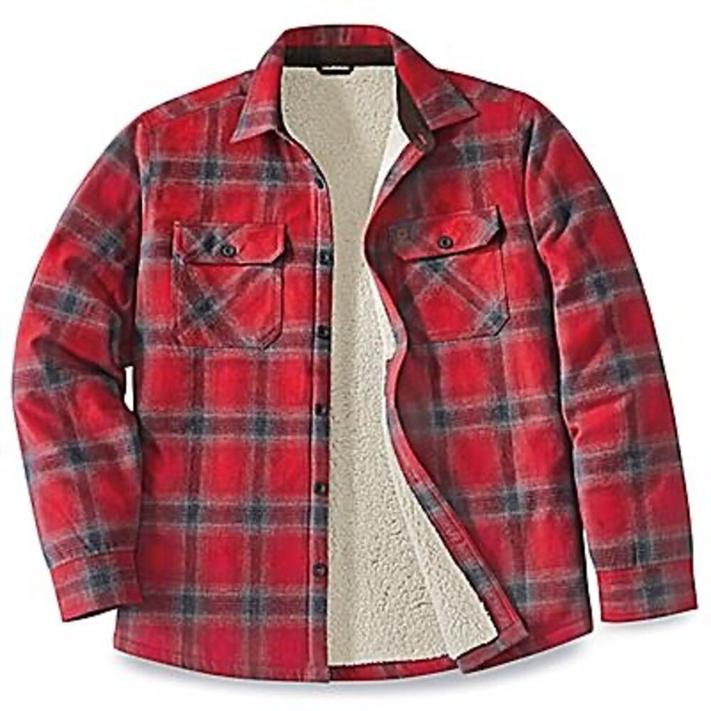 Men's Coleman® Flannel Shirt Jacket, Size XL